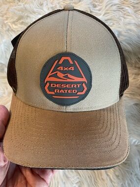Jeep “4x4 Desert Rated” NWT Unisex Mesh Cap By Fiat Chrysler Automobiles